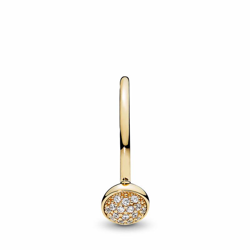Pandora Dazzling Droplet Stackable Ring Gold Egypt BX5372961